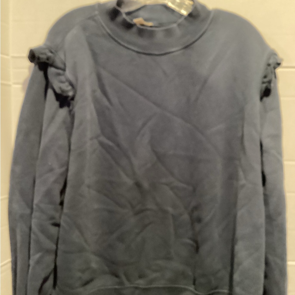 Goodthreads Women's Navy Cowl Neck Sweater